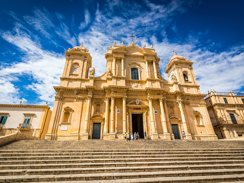 Noto cathedral, Sicily - Addler House